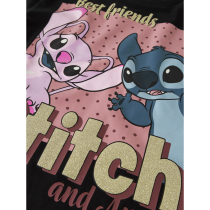 NAME IT T-shirt Adara Stitch Black